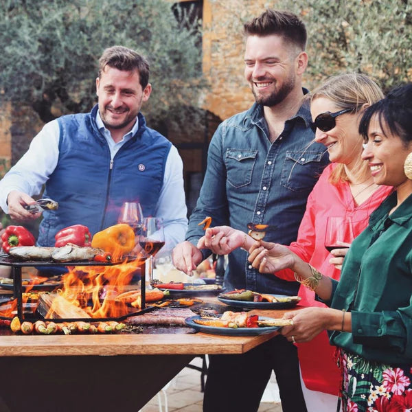 BBQ Plancha Grand Banquet Cortenstaal 150