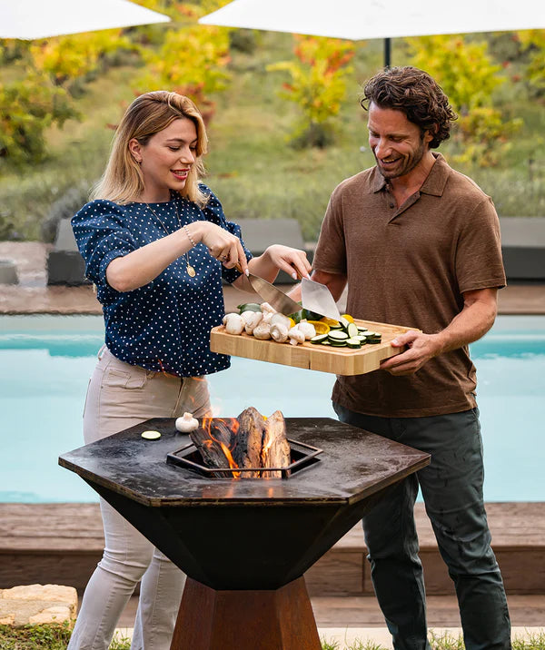 BBQ Plancha Agape Cortenstaal 85