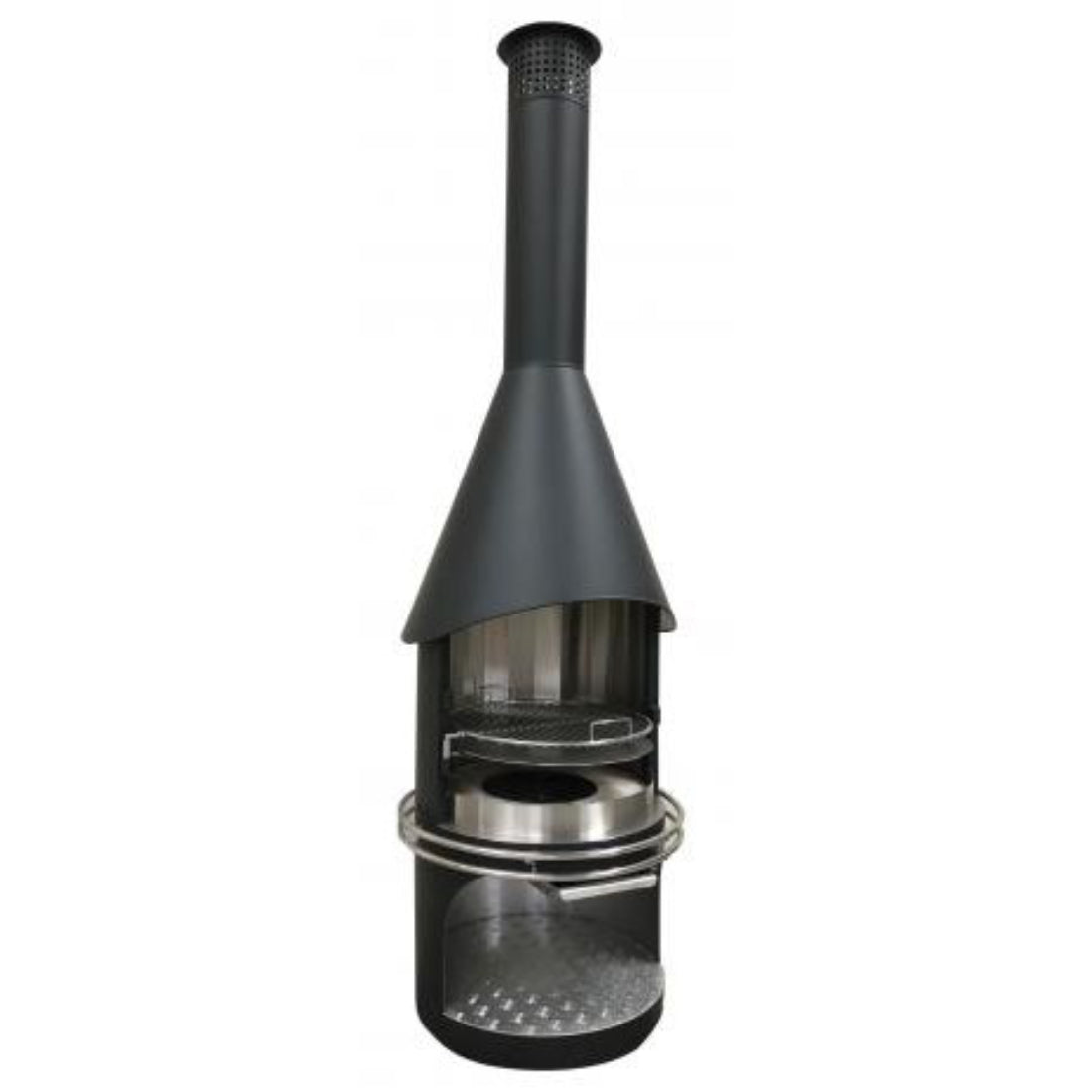 Passionsgrill Tuinhaard / Barbecue RVS – PASSION – Ø70 x 233 cm