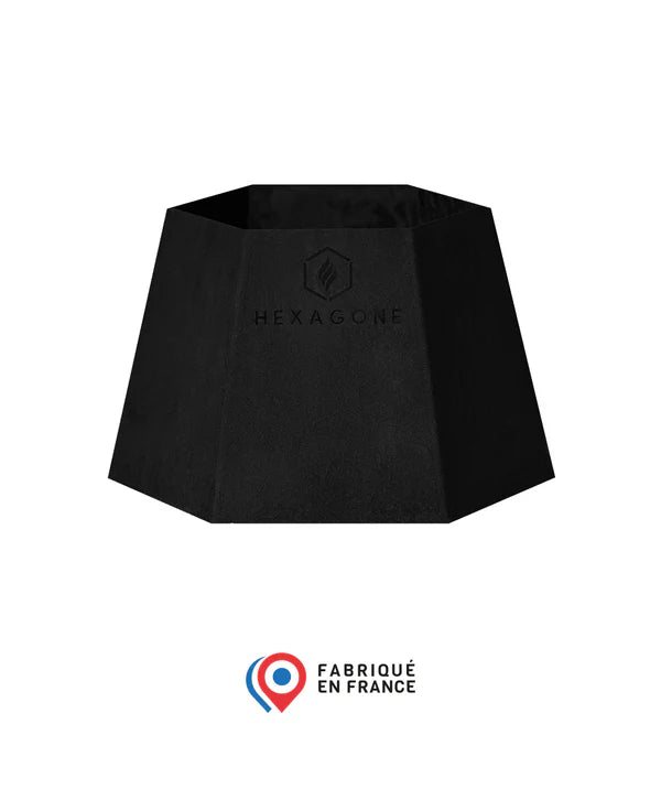 Lage Voet Grand Banquet Zwart - Brasero Hexagone